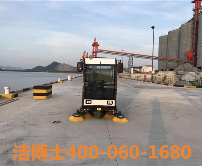 潔博士駕駛掃地車客戶案例-甯波彙金水泥制品有限公司 潔博士駕駛掃地車客戶案例-甯波彙金水泥制品有限公司